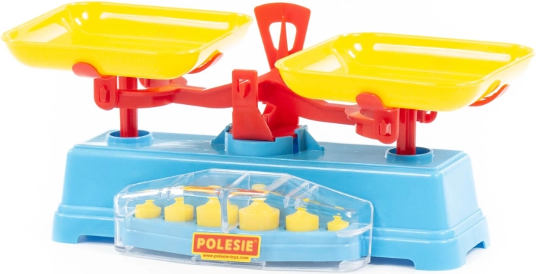 Set di pesetti in pratica scatola