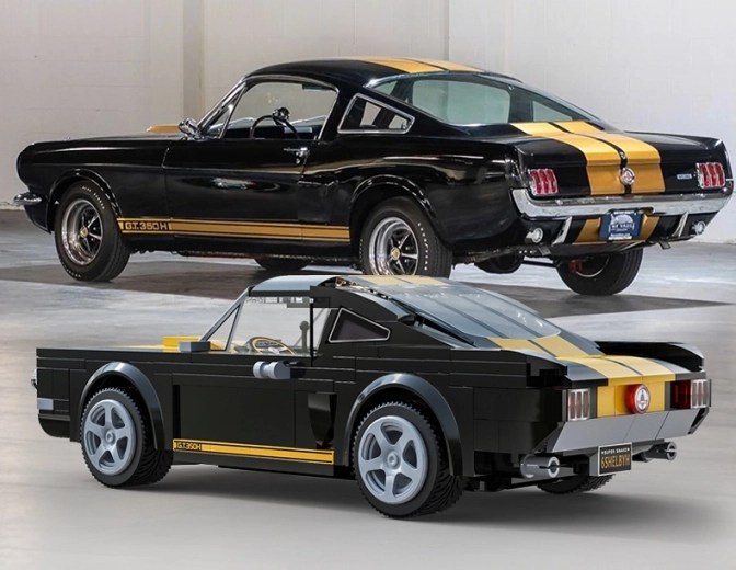 Iconico design della Shelby GT 350H