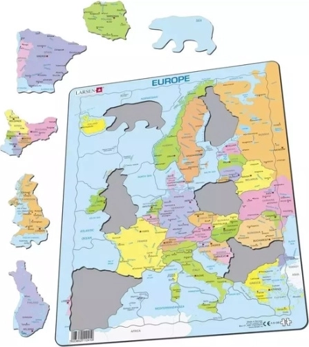 Larsen mappa politica dell’Europa