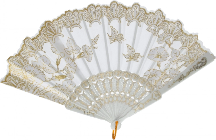 Design elegante con bordo in pizzo