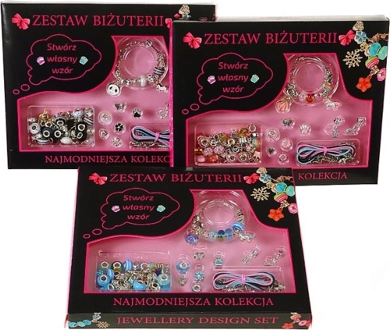 Kit per creare braccialetti con ciondoli