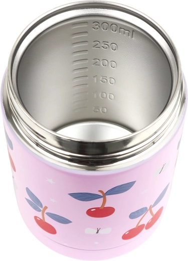 A Little Lovely Company contenitore termico in acciaio inox per alimenti ciliegie