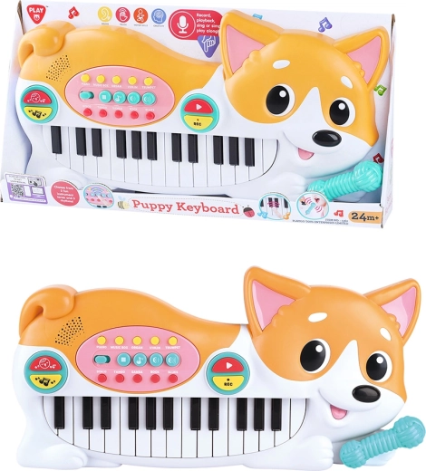 PlayGo tastiera per bambini a forma di cagnolino