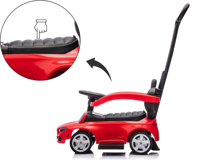 Sedile confortevole in ecopelle con schienale