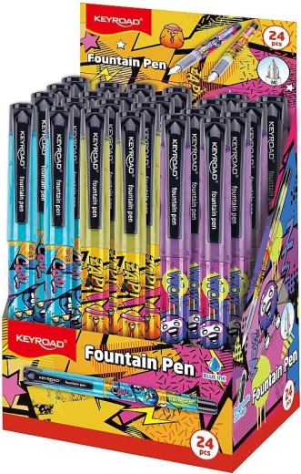 Penna stilografica con tatuaggi KEYROAD
