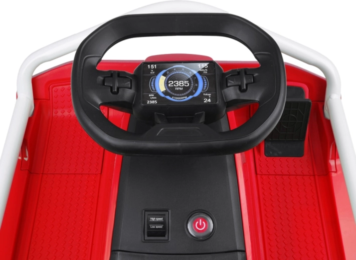 Potenza fluida 24V e velocità fino a 14 km/h