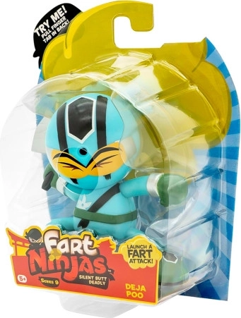 Figure da collezione Deja Poo della serie Fart Ninjas