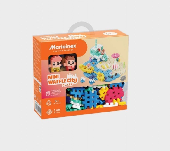 Costruzioni Waffle Mini – spiaggia, 148 pezzi