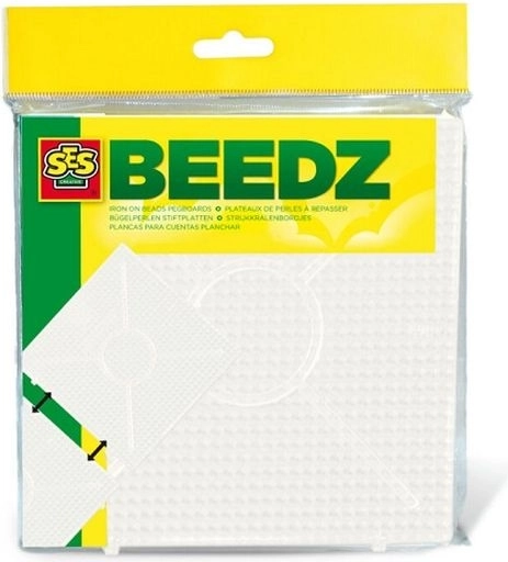 Sagome SES per perline da stirare – quadrato, 2 pz