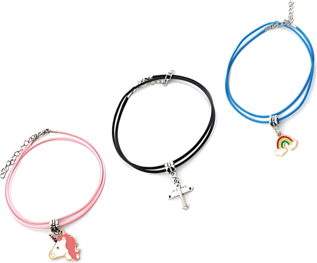 Più possibilità: braccialetti e cordini per gioielli