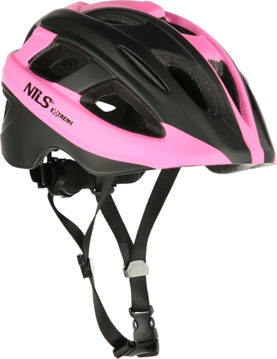 Casco da ciclismo NILS Extreme MTV35J rosa – S (48-53 cm)