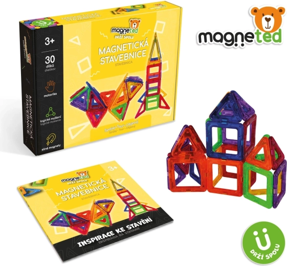 Costruzioni magnetiche Magneted, 30 pezzi