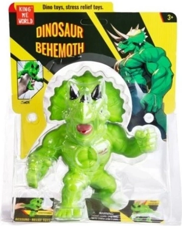 Dinosauro di peluche morbido Behemoth verde