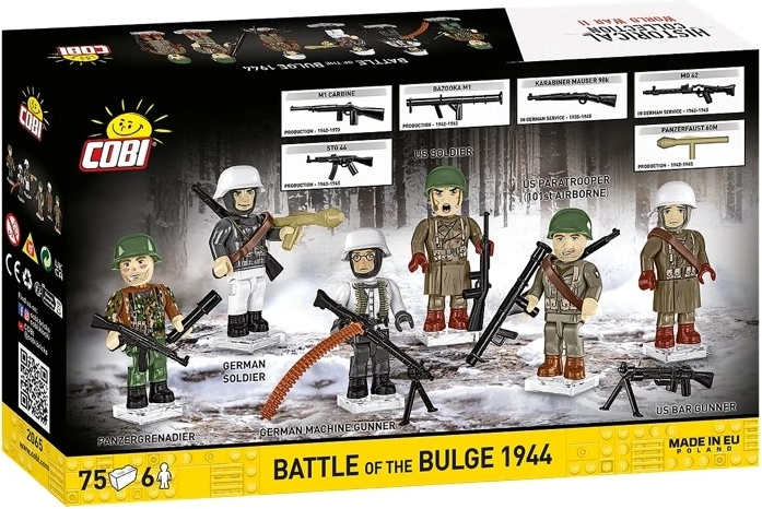 Set compatto con 75 pezzi