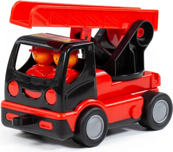 Divertimento su ruote con figurine di pompieri