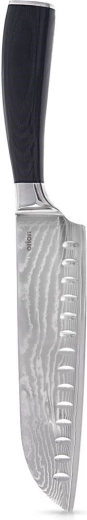 Coltello da cucina Santoku in acciaio damasco 31 cm