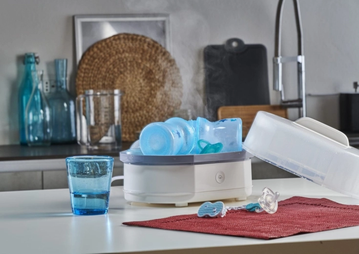 Sterilizzazione a vapore in 5 minuti senza sostanze chimiche