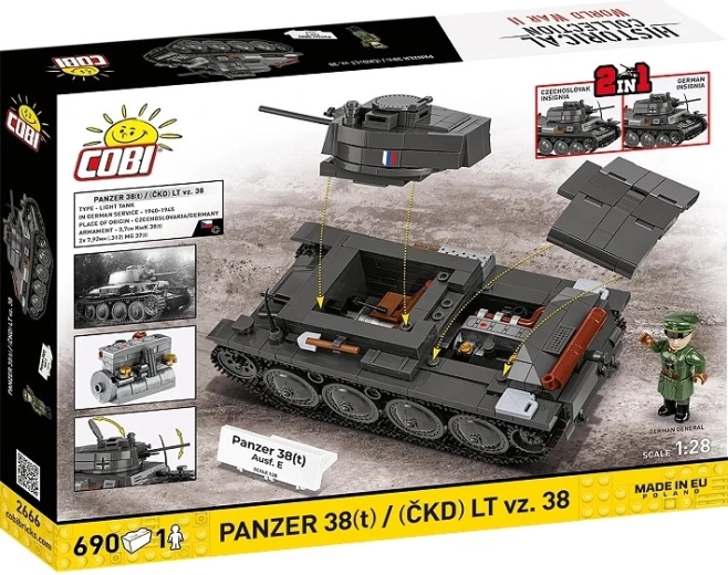 Modello 2 in 1: LT vz. 38 e Panzer 38(t)
