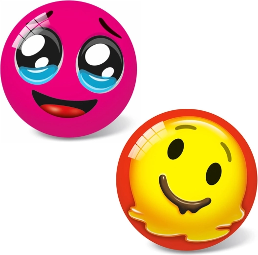 Pallina con faccia emoji 11 cm