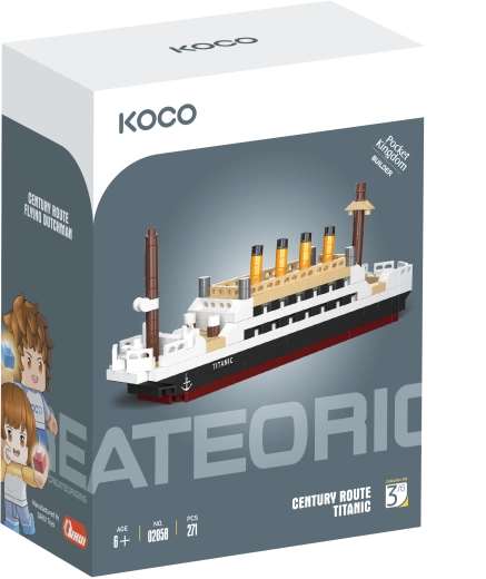 Set di costruzioni divertente ed educativo