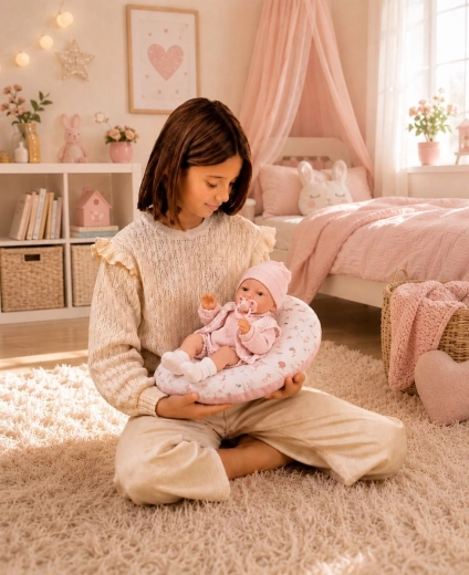 Per giocare ad accudire una bambina