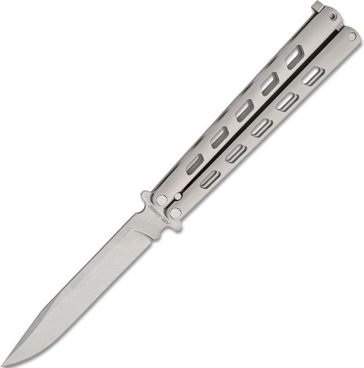 Coltello balisong Cold Steel Arc Angel, 11,4 cm, satinato, manici in alluminio