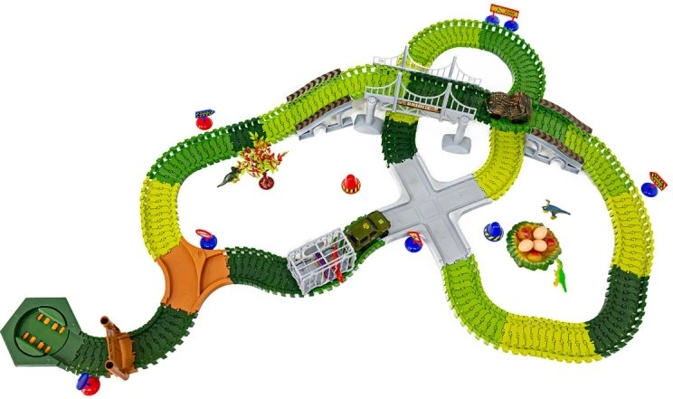 Pista modulare da 240 pezzi