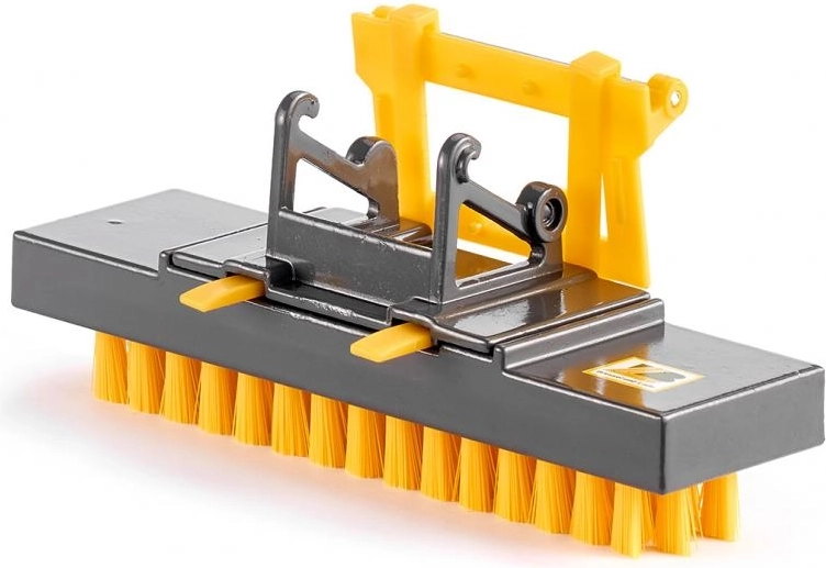 Spazzola spazzatrice per cortili e percorsi puliti