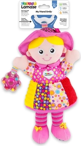 Bambola di peluche da appendere Lamaze La mia amica Emily