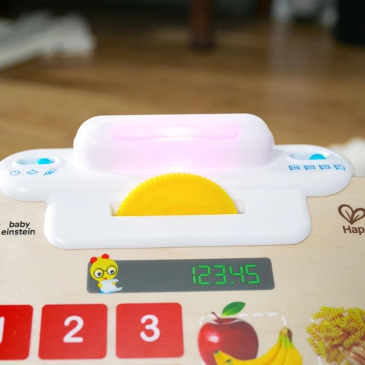 Apprendimento di numeri e alimenti in 4 lingue