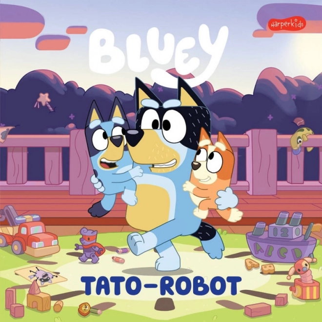 Bluey: Tato-robot - libro divertente per bambini