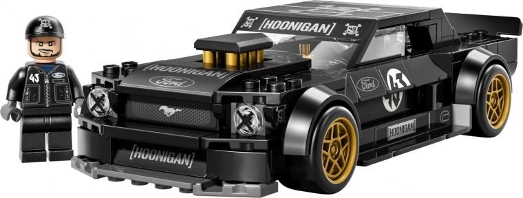 Minifigure di Ken Block e accessori per il gioco