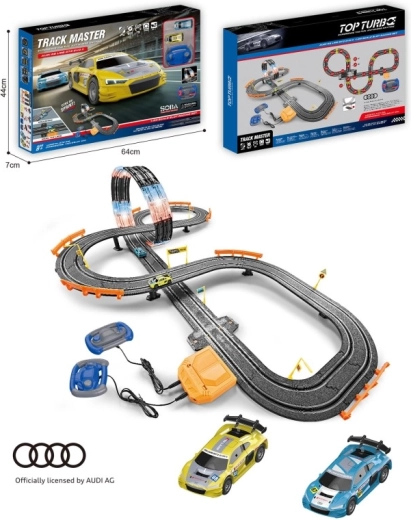 Pista elettrica Audi a batterie 140 × 88 cm