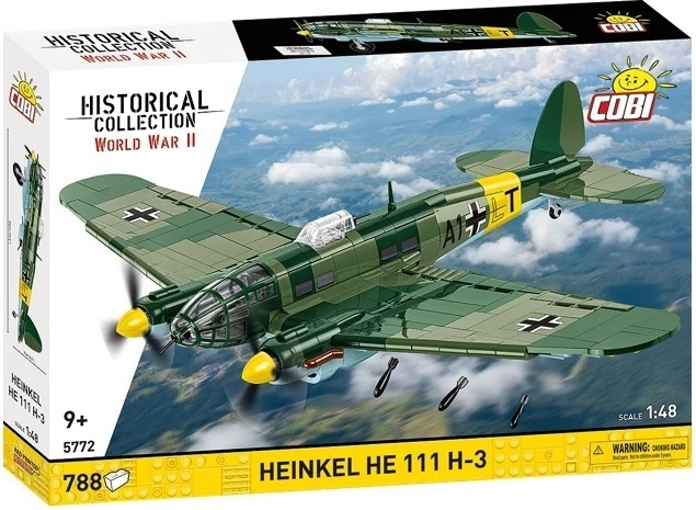 COBI Heinkel He 111 H-3 kit di costruzione di aereo (1:48, 788 pezzi)
