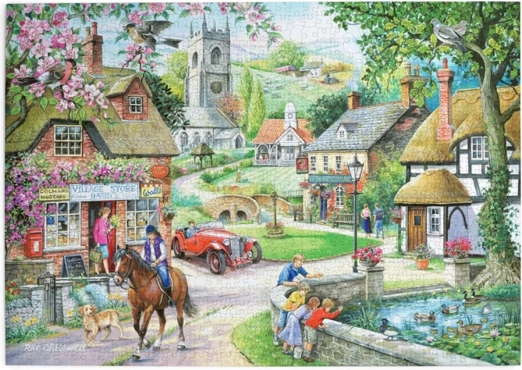House of Puzzles Dare da mangiare alle anatre – puzzle da 1000 pezzi