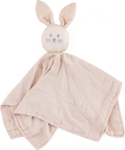 Petite&Mars doudou in mussola di bambù coniglietto Hugo desert sand