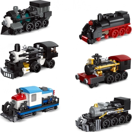 Sei modelli di mini locomotive