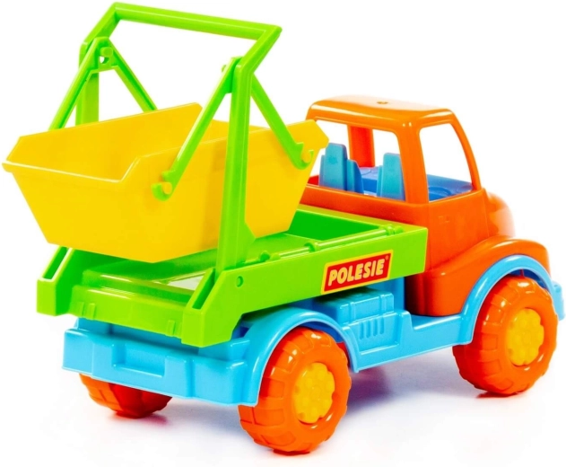 Container mobile con meccanismo speciale