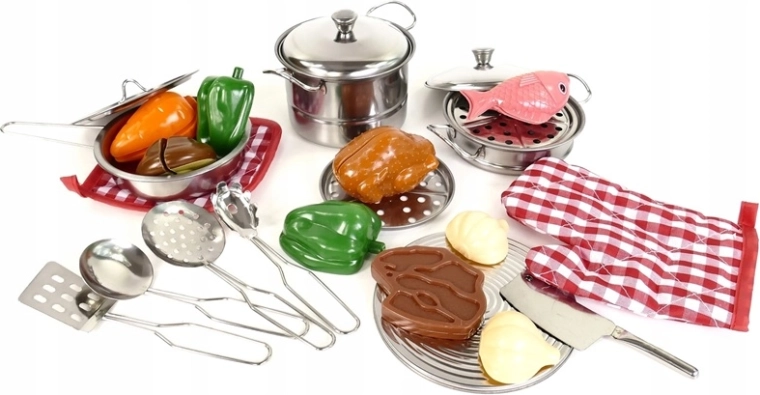 23 pezzi per cucinare e servire
