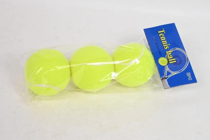 Palline da tennis 3 pz in sacchetto