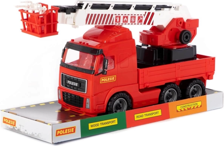 Camion dei pompieri Volvo con scala estensibile - 1 pezzo