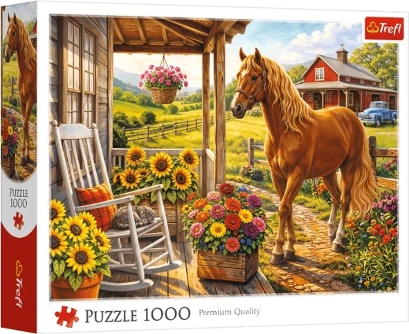 Puzzle “Cavallo in fattoria” 1000 pezzi