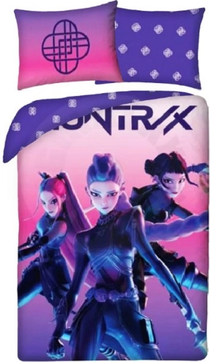 Biancheria da letto in cotone K-Pop Demon Hunters Huntrix 140 × 200 cm