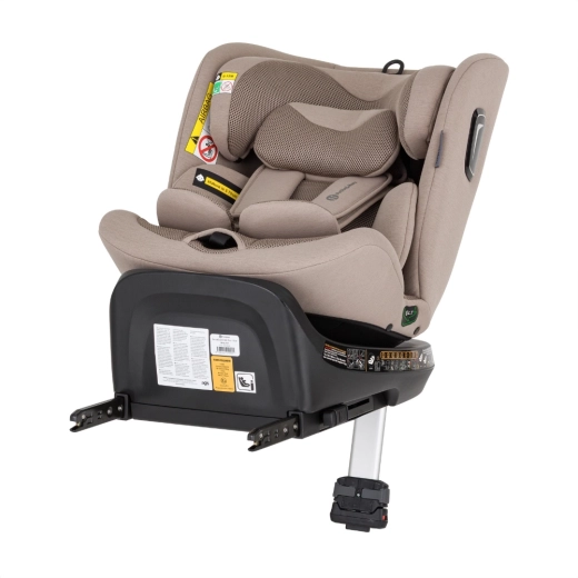 Installazione i-Size sicura con ISOFIX e piede di supporto