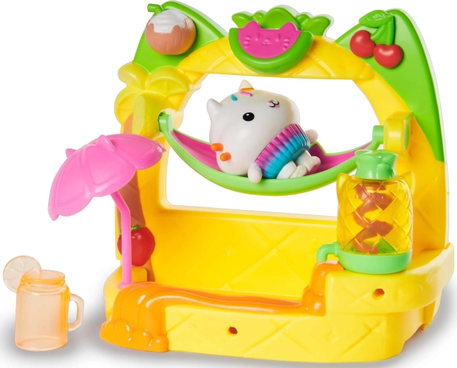 Party di smoothie alla frutta sul balcone