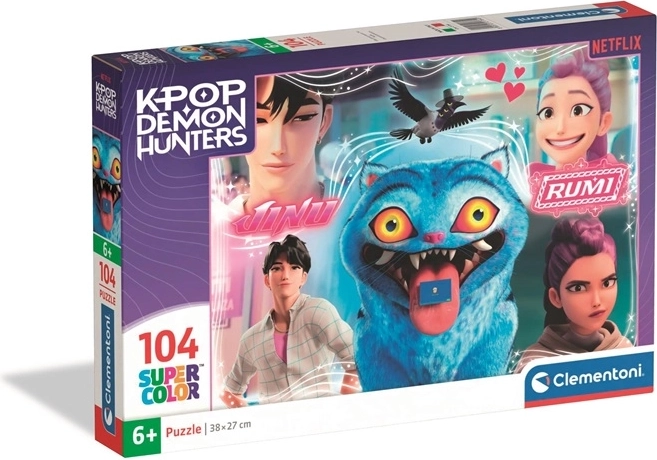 Puzzle Clementoni K-Pop Demon Hunters 104 pezzi