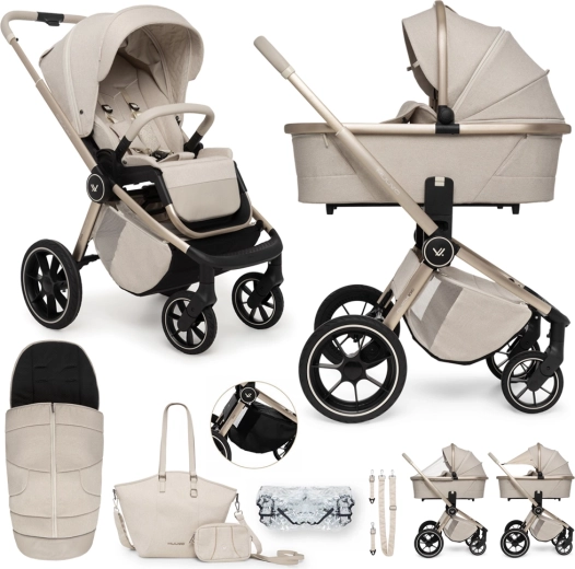 Passeggino combinato 2in1 Muuvo Quick Boho beige