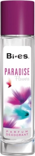 Deodorante da donna in vetro BI-ES Paradise Flowers 75 ml