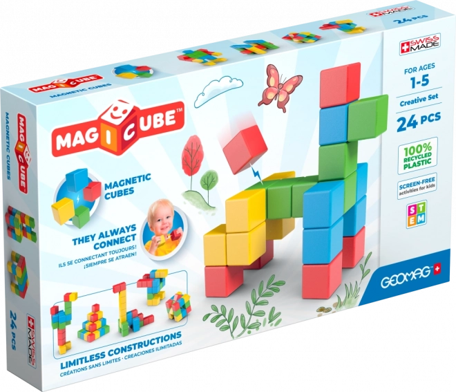 Geomag Magicube Creative 24 pezzi