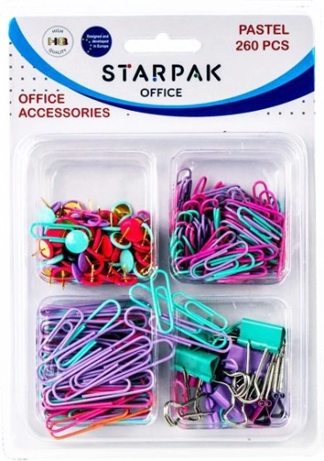 Set di accessori da ufficio Style 260 pz